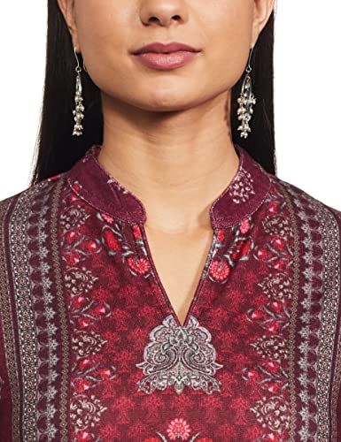 Image of BIBA Women's Synthetic Kurta