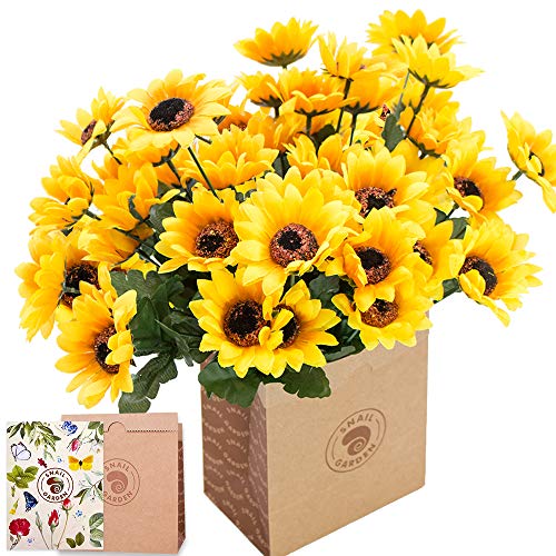 SNAIL GARDEN Girasol artificial