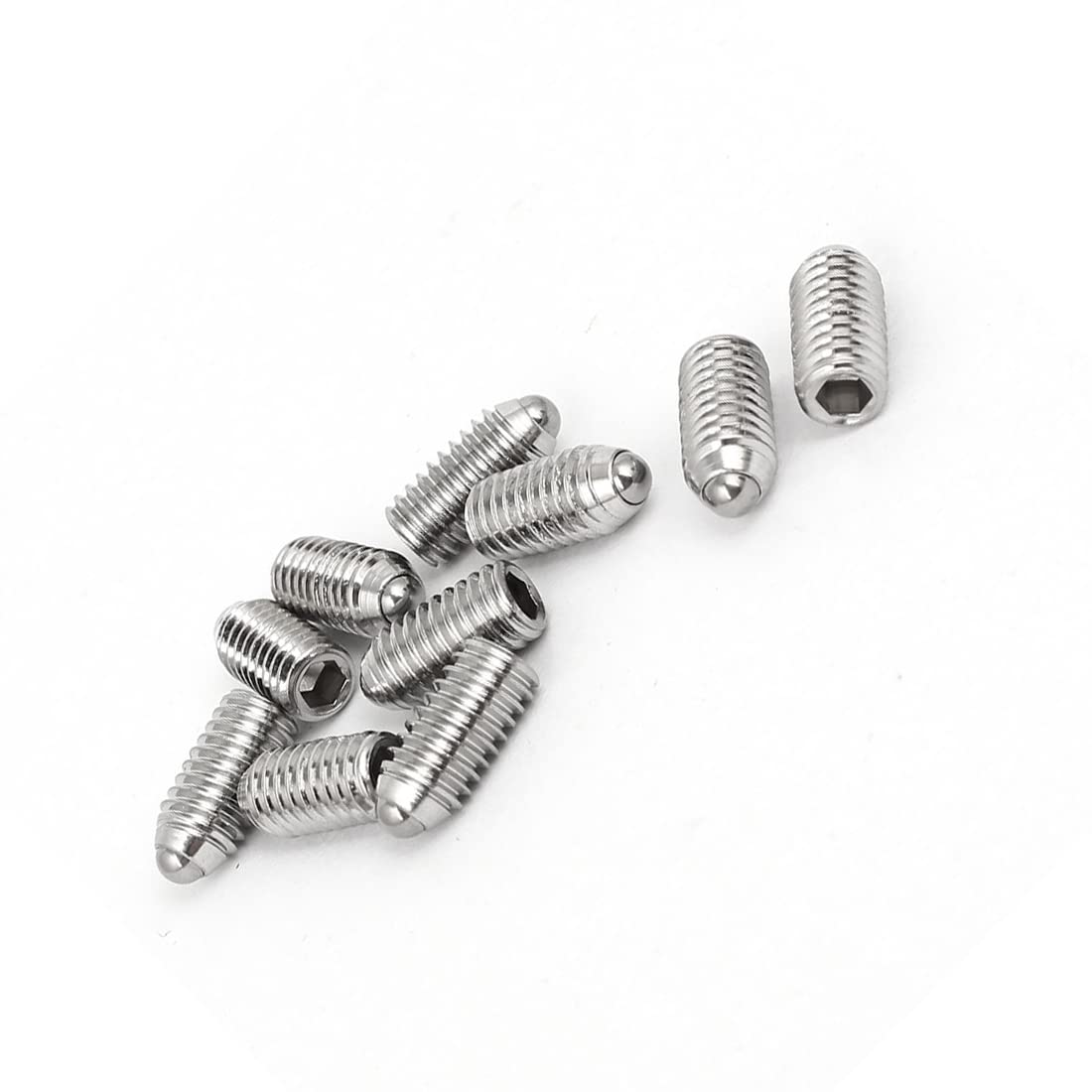 Viti A Sfera M6x10mm Acciaio Inox 304 - 10 Pezzi Per Fissaggio Precisione - Foto 6