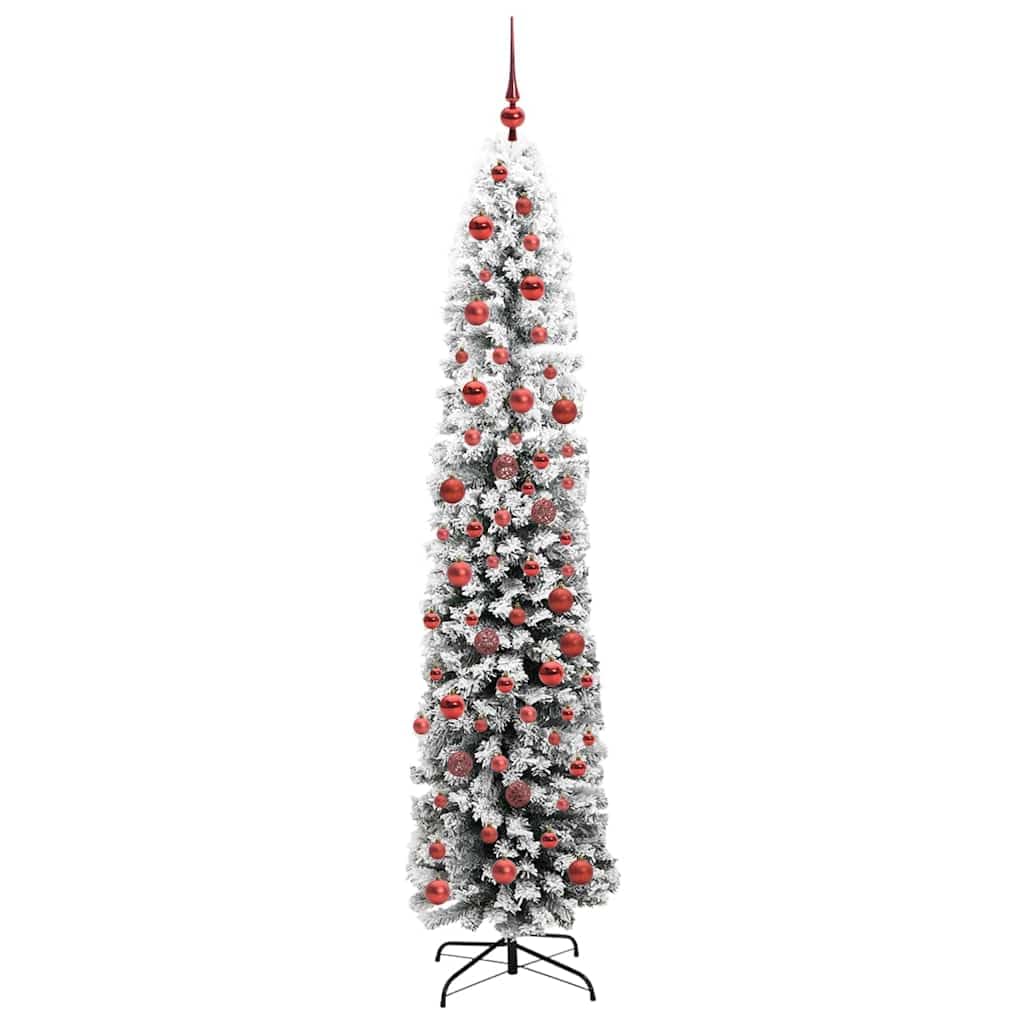 Künstlicher Weihnachtsbaum 180 cm mit 300 LEDs und Ständer grün PVC Metallrahmen warmweiß LED-Lichterkette innen außen Festliche Dekoration Wohnzimmer Flur Terrasse
