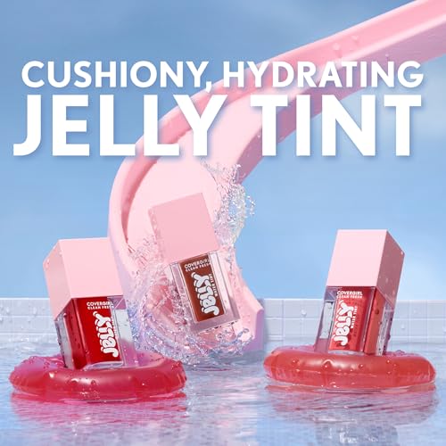 COVERGIRL Clean Fresh Jelly Water Tint, Lip & Cheek Tint, Transfer-Proof, Hydrating - 30 Watermelon Splash (Cool Pink) - image 5