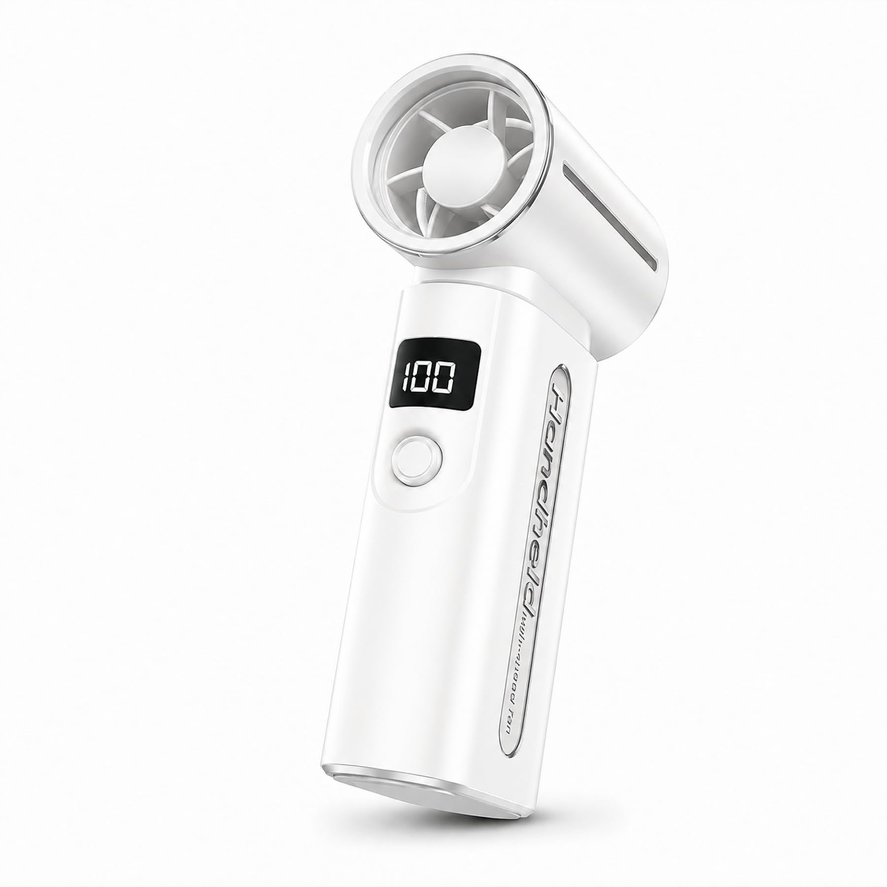 Mini ventilateur turbo portable 30000 tr/min rechargeable USB-C avec ecran numerique 100 vitesses