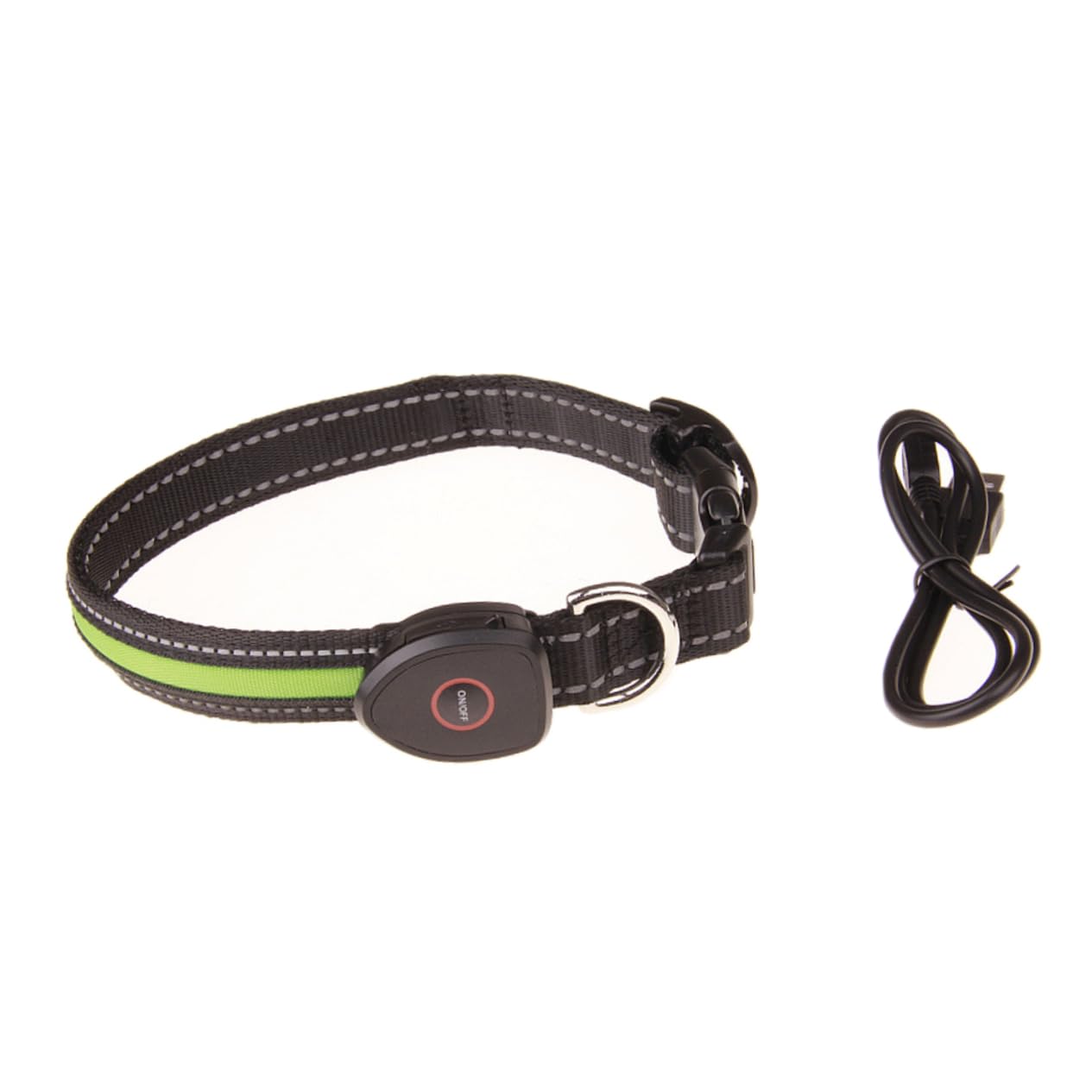 Housoutil 3 Pezzi Collare Luminoso Per Cani Da Compagnia Collana A Led Per Animali Domestici Collana Lampeggiante Per Cani Illuminata Taglia L