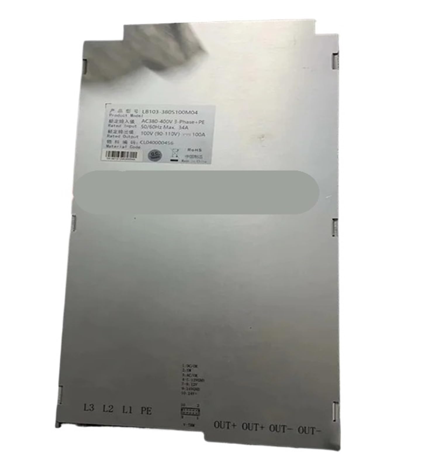 SJJBVPYX Power Supply 100V100A 1000W LB103-380S100M04