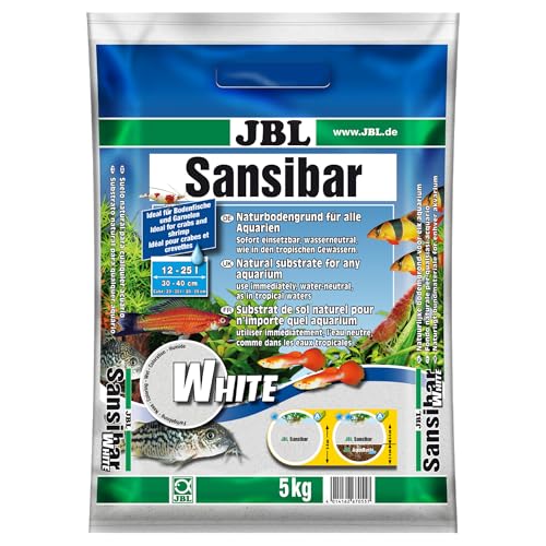 JBL Sansibar Sable pour Aquariophilie Blanc 5 kg