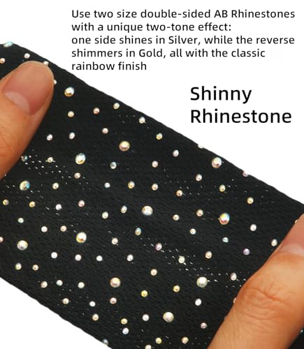 Plus Size Fishnet Tights Sparkly Stockings Glitter Pantyhose Hosiery with Diamond-2 Styles4