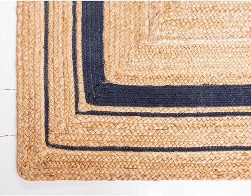 Tapis en jute long tapis de sol rustique pour intérieur maison - 7