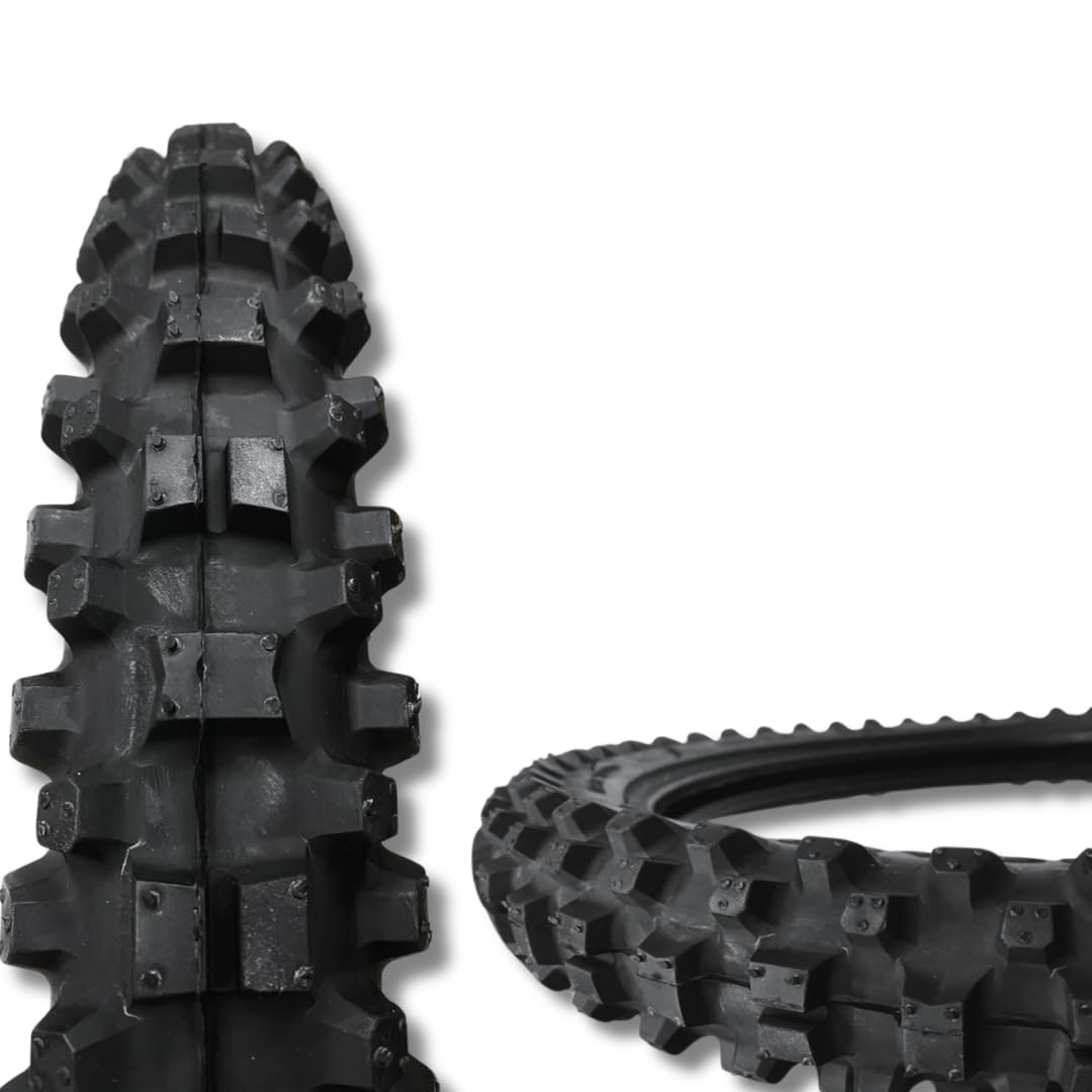 Neumático 70/100 – 17 delantero para Mini Moto Pit Bike Mini-Cross, Enduro, de goma, reforzado, con tacos