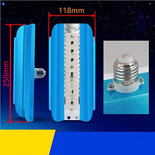 Aquarium Clip On Light LED-klem Aquariumlicht met Hoge Helderheid voor Zoetwater-zoutwateraquaria Aluminium Siliconen Zachte Buis (wit Licht