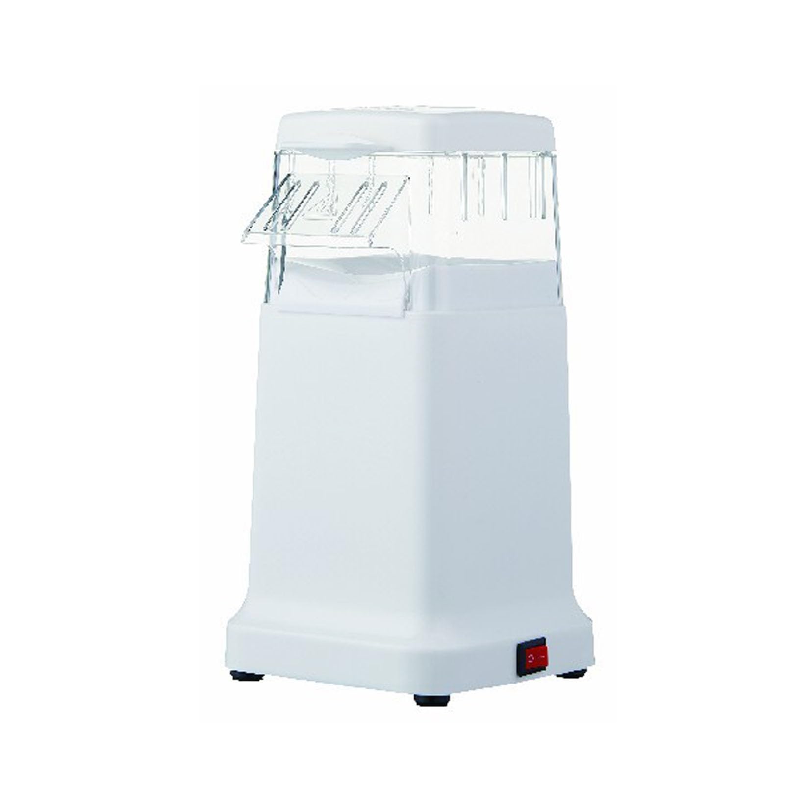 Hot Mini Popcorn Popcorn Popper do domu Elektryczny ekspres do popcornu Wysoka stawka Popping Zdrowy bezolejowy popcorn świetny do organizowania imprez w domu i oglądania filmów z rodziną (biały)