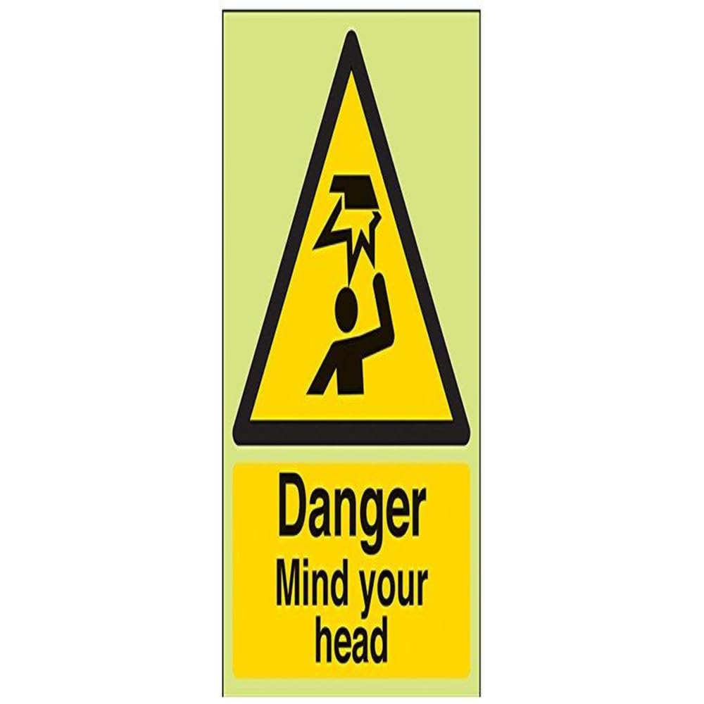 Glow In The Dark Safety Sign   Part: 835690 - View #2