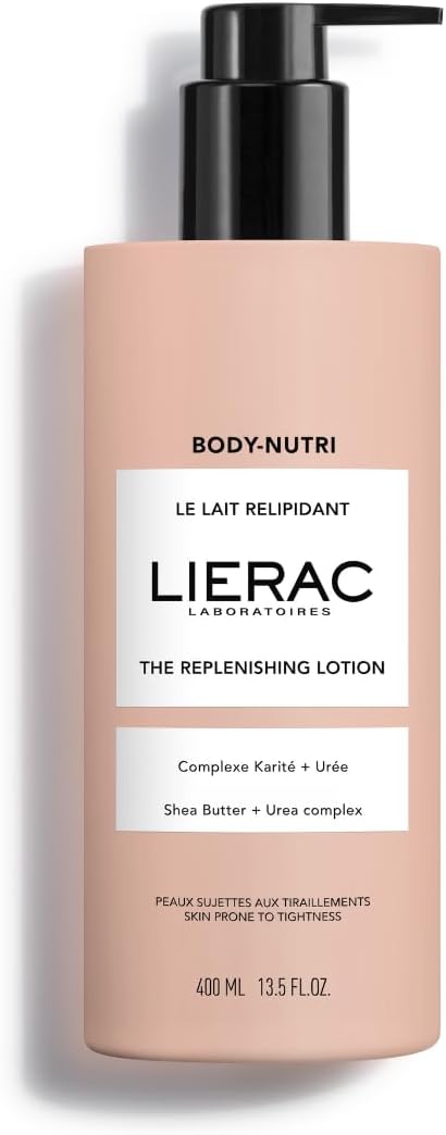 Lierac - Body Nutri - Relipidating Milk 400ml - Body Care - Relipid - Calms tightness - Shea Butter - Urea - Niacinamide - All skin types, even sensitive