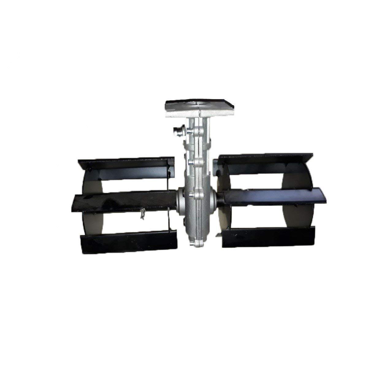 KANAK Agriculture Steel Brush Cutter Grass Cutter Heavy Weeder Tiller Rotavator Assembly for 26mm Shaft with 9 Teeth Black and Silver (B08K4MGR1W) Amazon Price History, Amazon Price Tracker