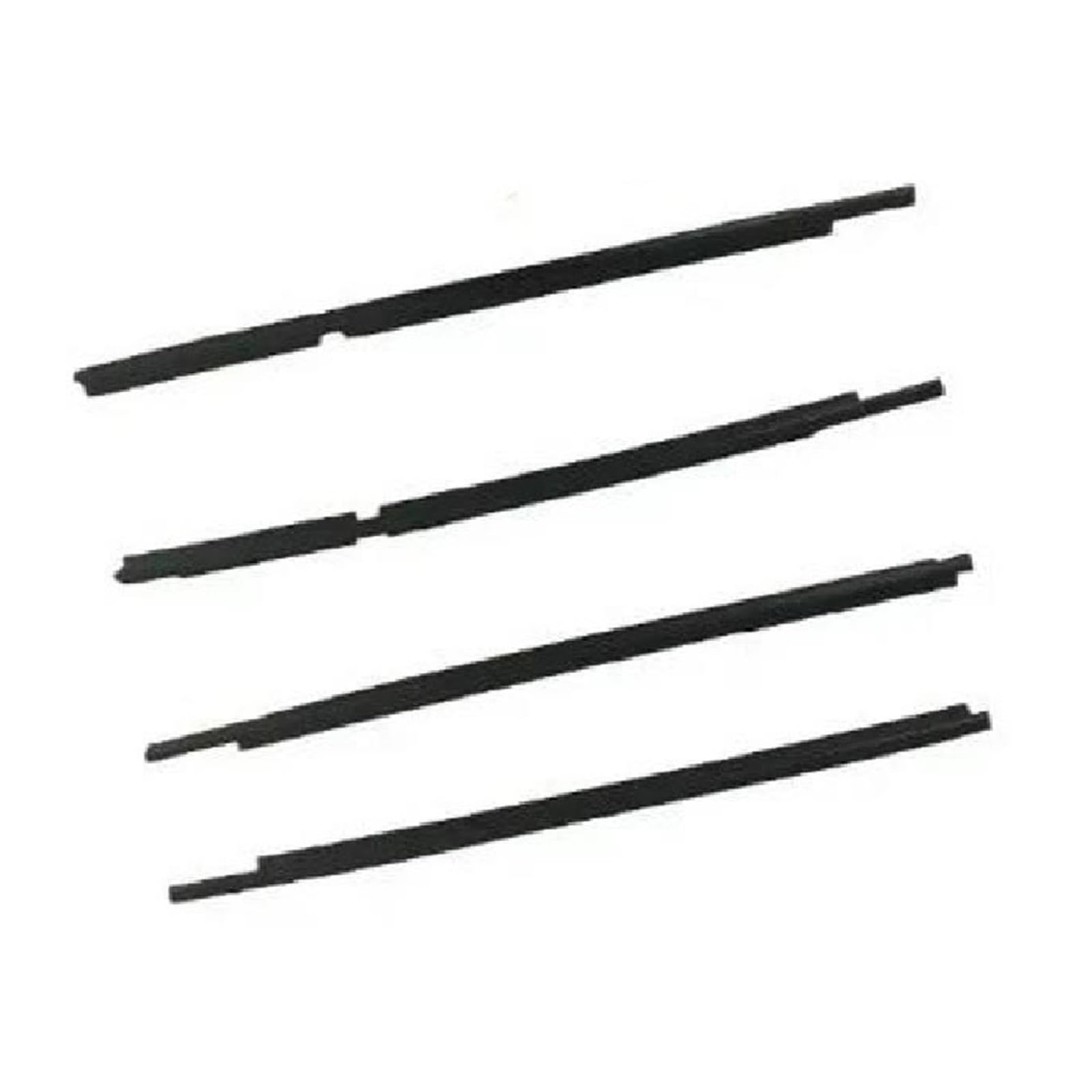 One Color Car Window Rubber Seal For Mitsubishi For Asx For Rvr 5727A213 Car Black Outside Glass Window Rubber Strip Window Weatherstrip