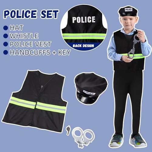 4 sets disfraces infantiles roles profesionales miniatura 5