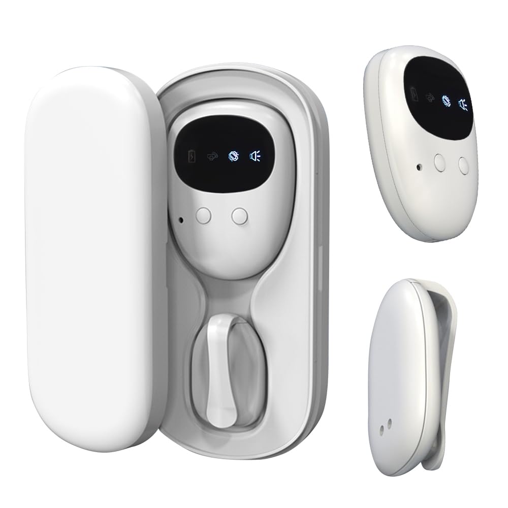 Alarme Stop Pipi Enfant sans Fil, Rechargeable Alarme D'énurésie epteur et émetteur à Clip, Rechargeable par USB, D'énurésie Nocturne pour Garçons et Filles, Apprentissage de la Propreté