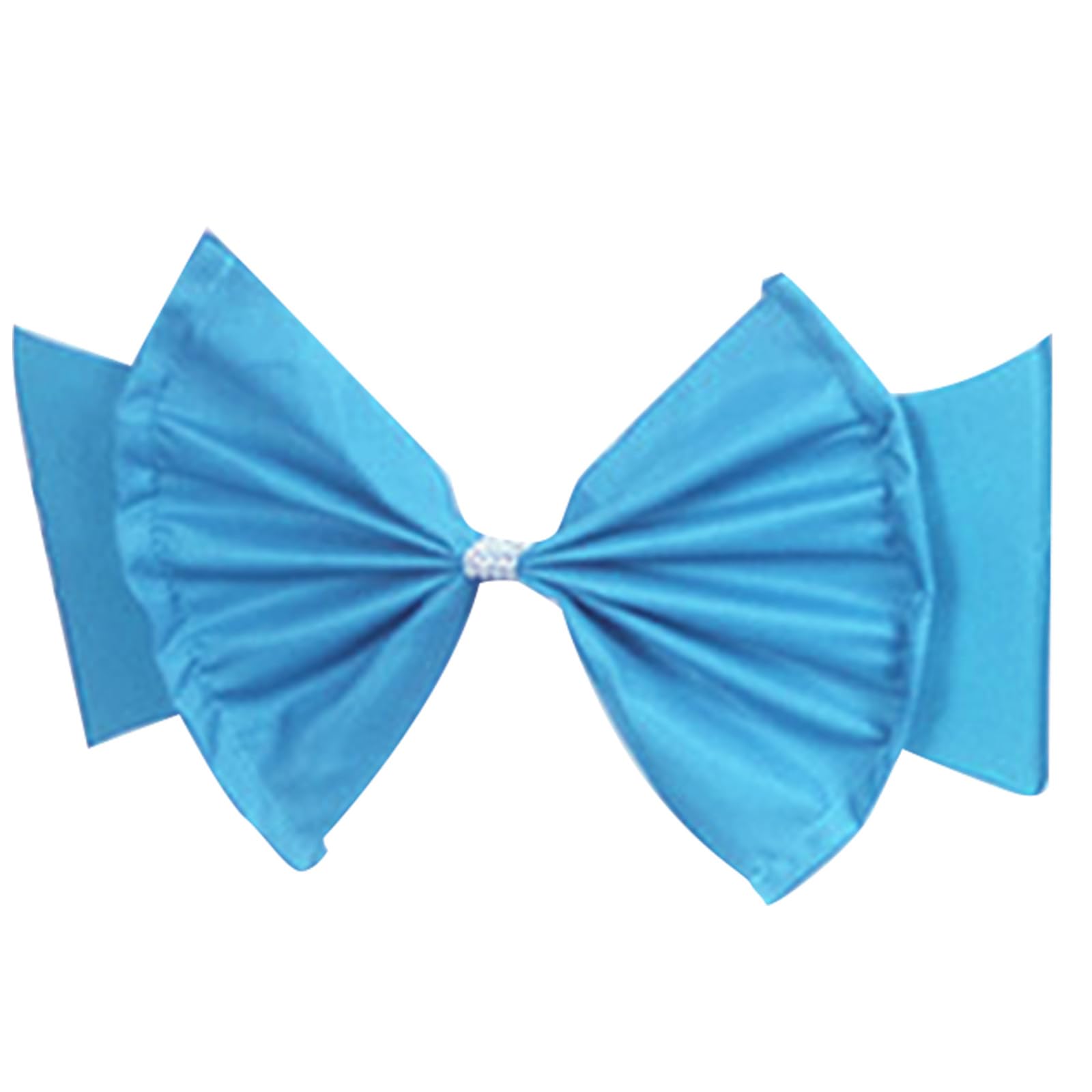 Nucelit Chair Bows Ties Chair Wraps for Weddings Celebration and Family Gatherings in Optional Color Sash 1PC Band