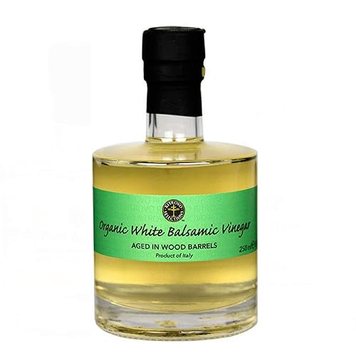 RITROVO Vinagre balsámico blanco orgánico, 8.45 oz.