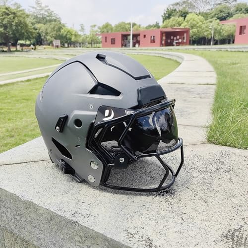 Image of Football Helmet Visor Anti-Fog Scratch Resistant Used for Axiom Helmets for Youth & Adult