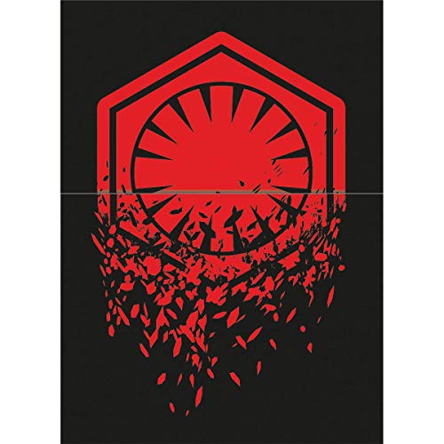 Jandaia 61578, Caderno 10 x 1, Capa Dura, 2018 Star Wars O Filme, 200 Folhas, Multicor, Pacote de 04