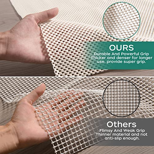 Bagail Basics RG01-2X3 Non Slip Rug Pad Gripper 2 X 3 Feet Extra Thick Carpet Pads thumb #1