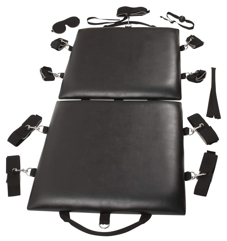 BDSM Leder Bondage Board 2 Platten Fesselbrett Pranger Fesselset