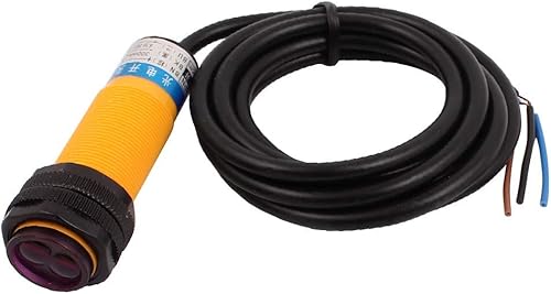 Lon0167 DC 6-36V 300mA 3-Wire NPN NO Interruptor de sensor fotoeléctrico de rayos infrarrojos (DC 6-36 V300mA 3-Leiter NPN NO Infrarotlichtschranke