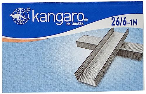 Kangaro KA26/61 M No. 26/6 Staples – Pack of 1000