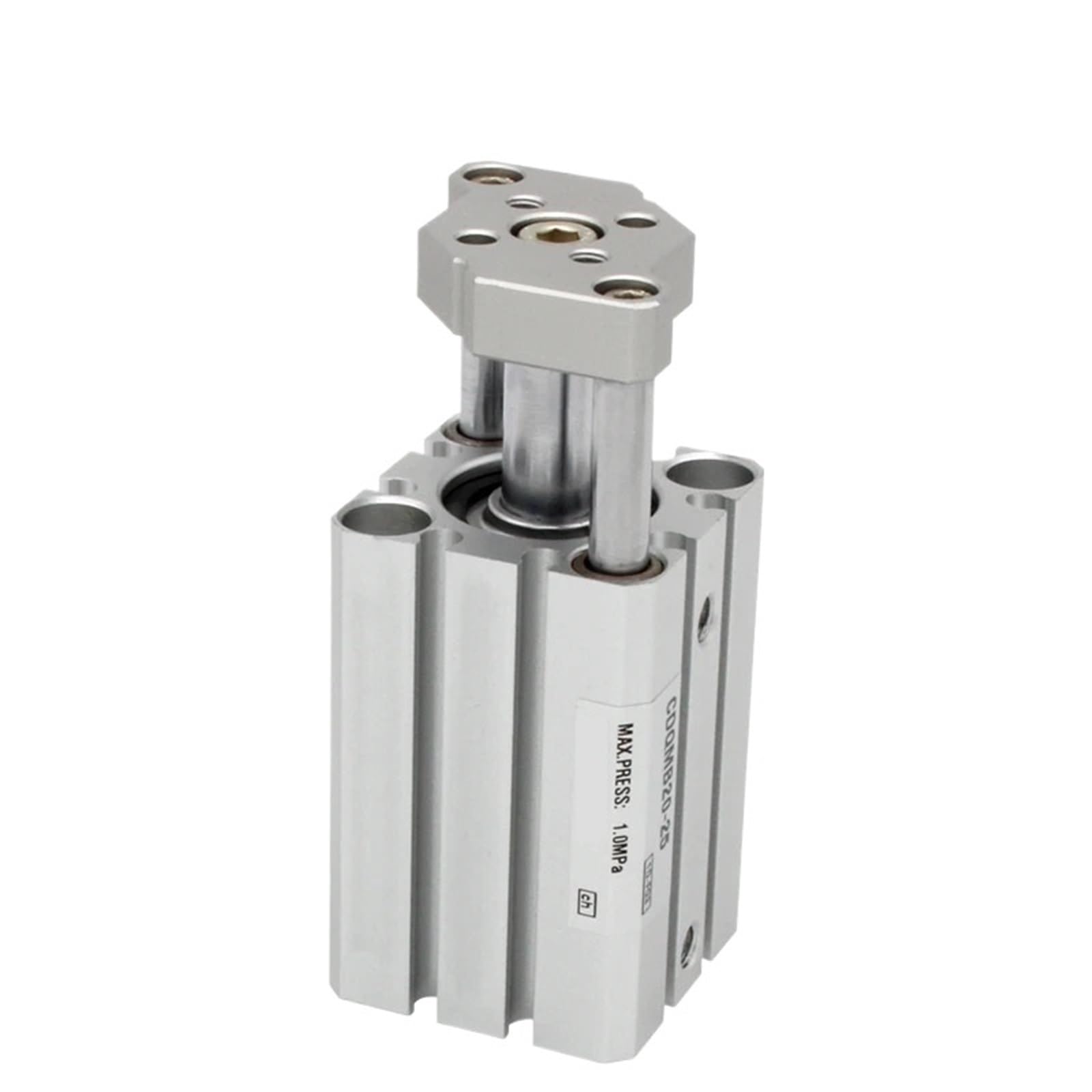 Vérin pneumatique CQMB32 compact avec alésage 32mm et tige guidée
