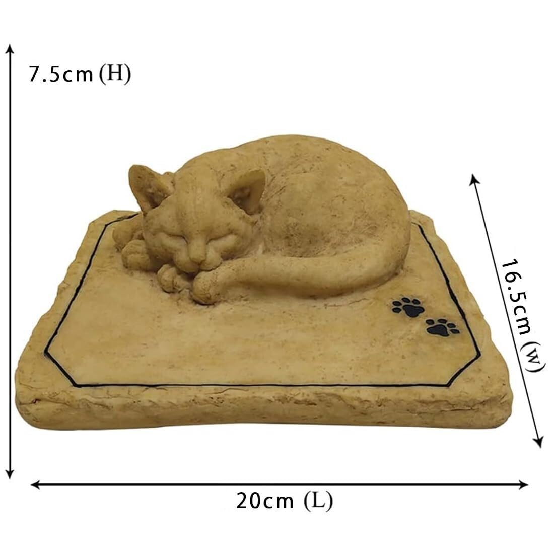 Piedra Conmemorativa for Gatos Personalizada: Recuerdo Personalizado for su Querida Mascota