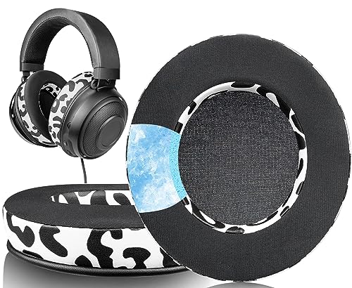 SOULWIT Cooling-Gel Ear Pads Cushions Replacement, for Razer Kraken 2019/Tournament Edition/Ultimate/Kitty