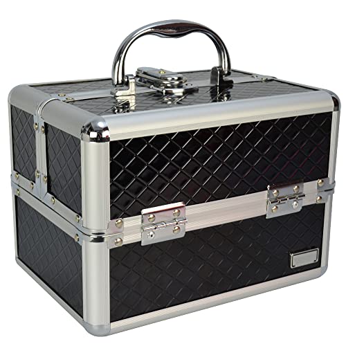 Maleta Maquiagem e Joias Frasqueira Preto CBRN19120