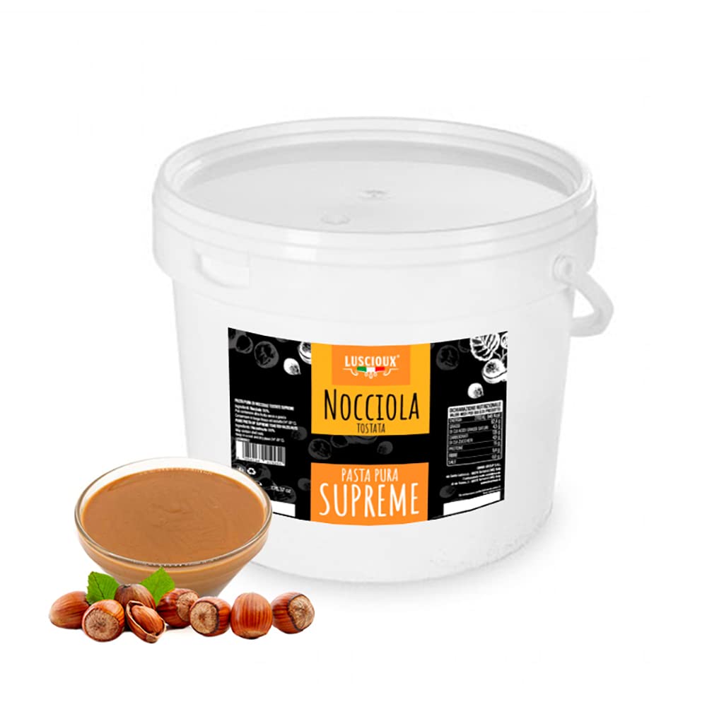 LUSCIOUX Pasta Pura di Nocciola Tostata Premium (20)