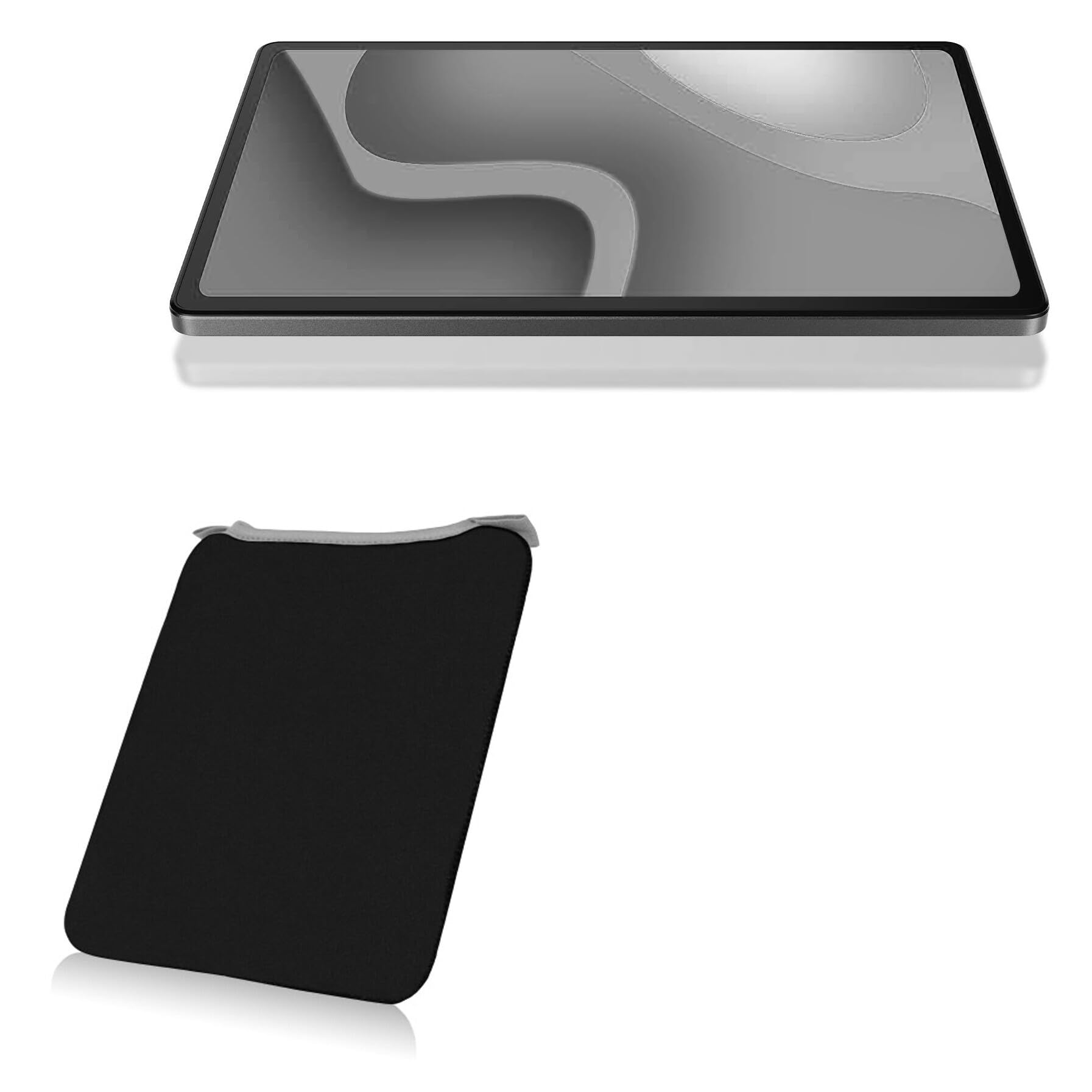 BoxWave Case Compatible with Alldocube iPlay 50 - SlipSuit, Soft Slim Neoprene Pouch Protective Case Cover - Jet Black