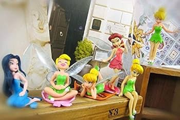 Amazon.co.jp: 6 ピース/セットキッズギフトティンカーベル人形