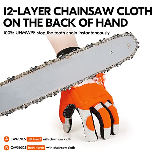 Vgo Chainsaw Gloves Both Hands
