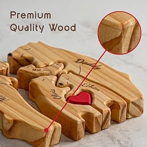 Personalizedwoodenbearfamilypuzzlewithnamescustompuzzlescustomizedgiftsformomdadkidsbabygiftforgrandparentsbirthdaypresentholidayshomedecorhousewarming7bears Urban Country Home Decor Personalized wooden bear family puzzle with names custom puzzles customized gifts for mom dad kids baby gift for grandparents birthday present holidays home decor housewarming 7 bears urban country home decor