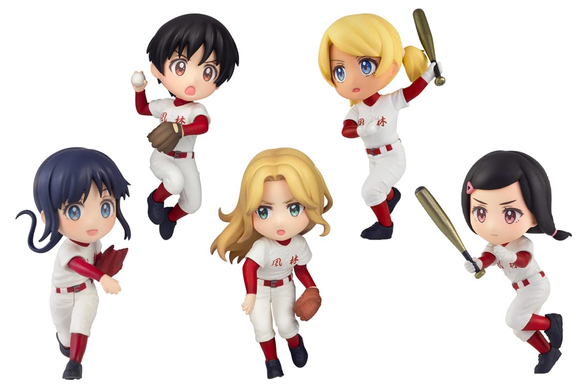 Amazon | PLUMPMOA ミニフィギュア メジャーセカンド 女子5体アソート