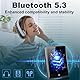 64GB MP3 Player Bluetooth 5.3, 2.8 Touchscreen Tragbarer HiFi Musik Kinder MP3 Player mit Lautsprecher, 18 beruhigende Klänge, Bis zu 45h Akkulaufzeit, FM Radio, Unterstützung 128GB