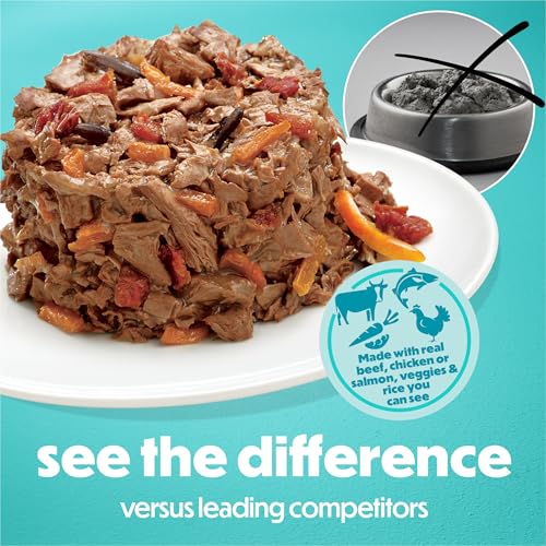 Beneful Purina Small Breed Wet Dog Food Variety Pack, IncrediBites With Real Beef, Chicken and Salmon - (Pack of 30) 3 Oz. Cans