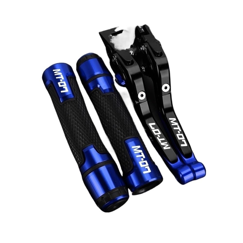 Gfjvcgjru A Motorcycle Brake Clutch Levers For Ya&Mah Mt07 Y-Mt 2025-2027 Motorcycle Ccessories Extendable Djustable Brake Clutch Lever 7/8"22Mm Handle Grips