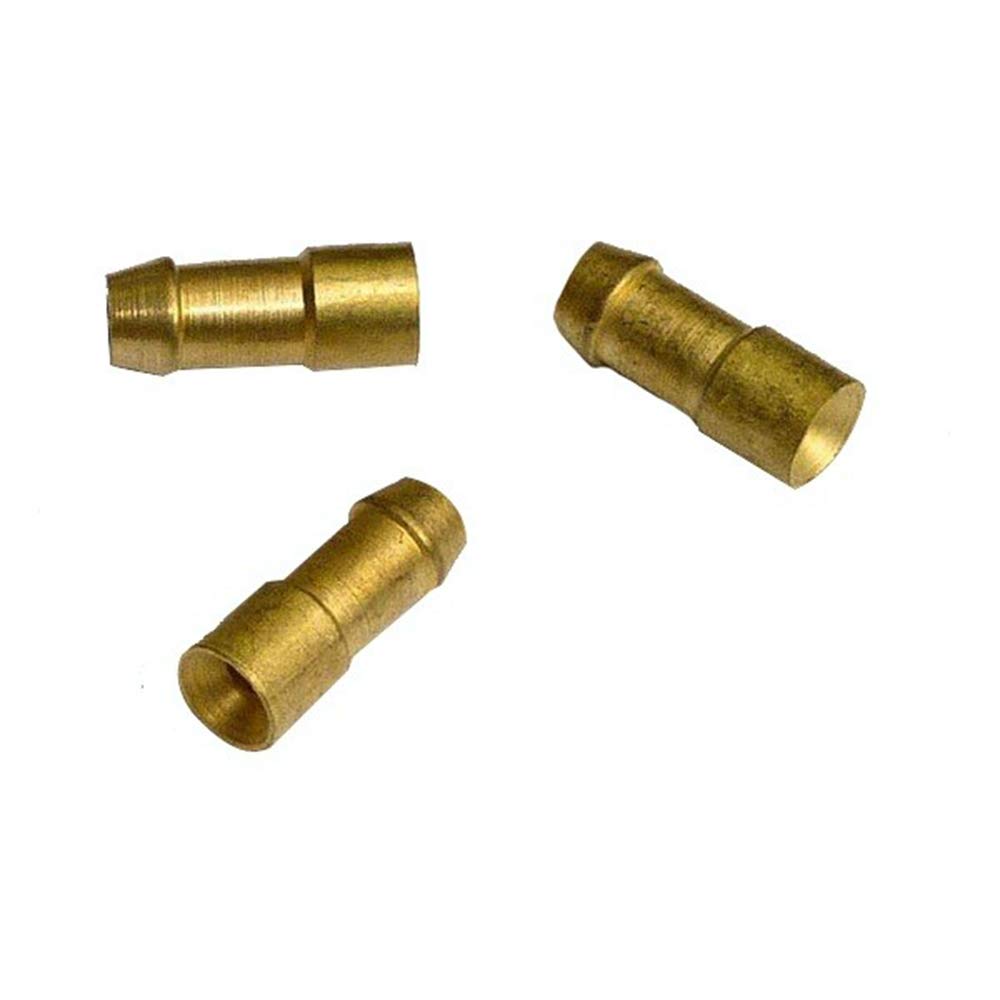 Kafton 50X Brass Bullet Crimp Wire Connector Classic Car Motorcycle Cable Terminals 2.0Mm2
