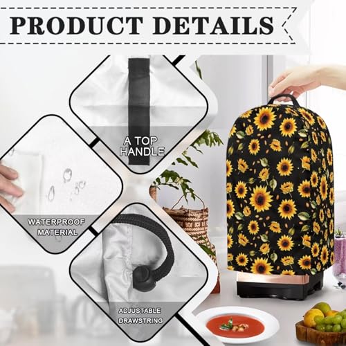 Funda para licuadora resistente a manchas y polvo miniatura 5