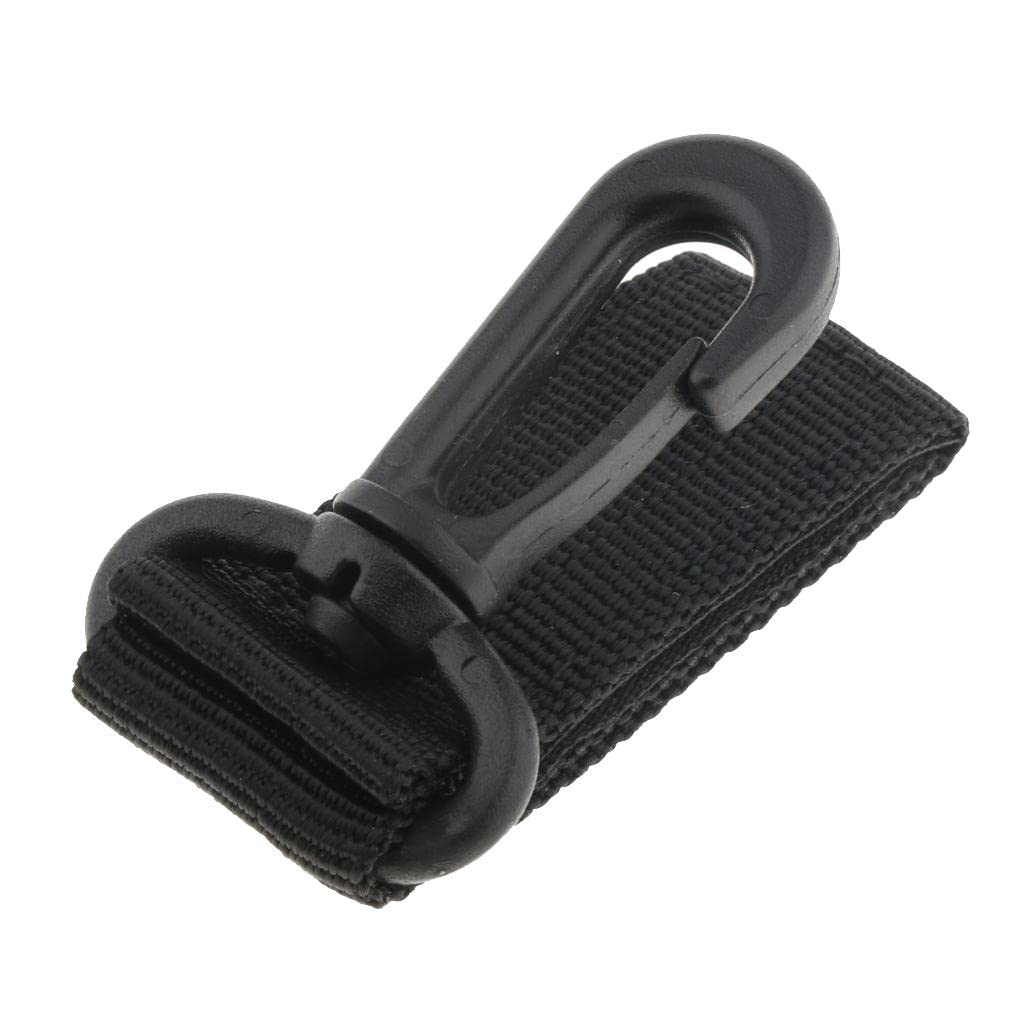 Mousqueton en nylon avec boucle Molle pour accrocher une ceinture Vert militaire Type 2