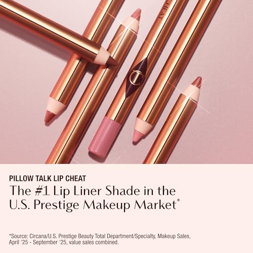 Charlotte Tilbury Lip Cheat Lip Liner Pencil - Gives Lips a Fuller-Looking, Defined Pout - Enriched with Jojoba Oil & Hyaluronic Acid - Waterproof, Smudge-Proof & Transfer-Proof - Image 4