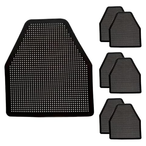 Sanipro Urine Absorbent & Smell Removal Urinal Mat (17.5 x 20.5 x 0.25 Inch) - Pack of 6 Cover