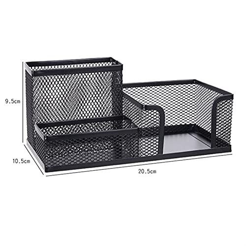 Boîtier de rangement à crayon en maille d'acier robuste pour espace pro