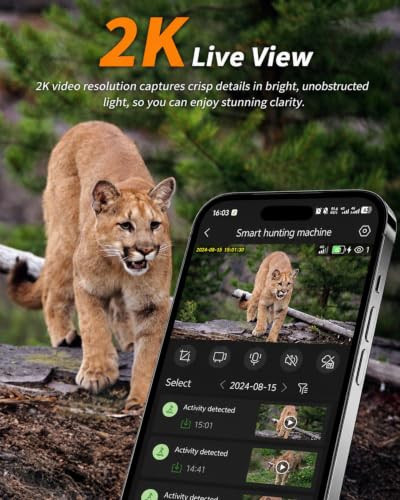 Loatos 4G LTE Cellular Trail Camera w/ AI Detection & 2K Live View - image 4