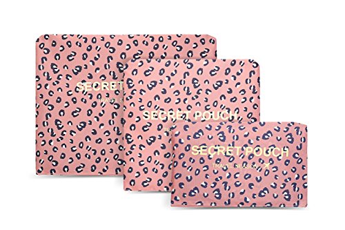 Image of 6 Sets Travel Organizers Packing Cubes Luggage Organizers Compression Pouches (Pink Leopard)