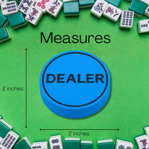 Mahjong Scoring Token Set - Kit de 4 piezas para Mahjong miniatura 3